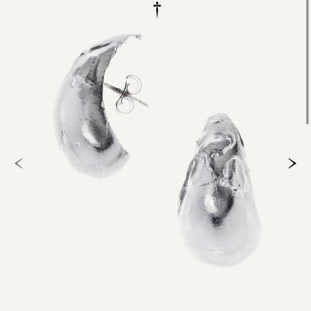 Alighieri Abundant Dream Hoop Earrings in Sterling Silver NWT